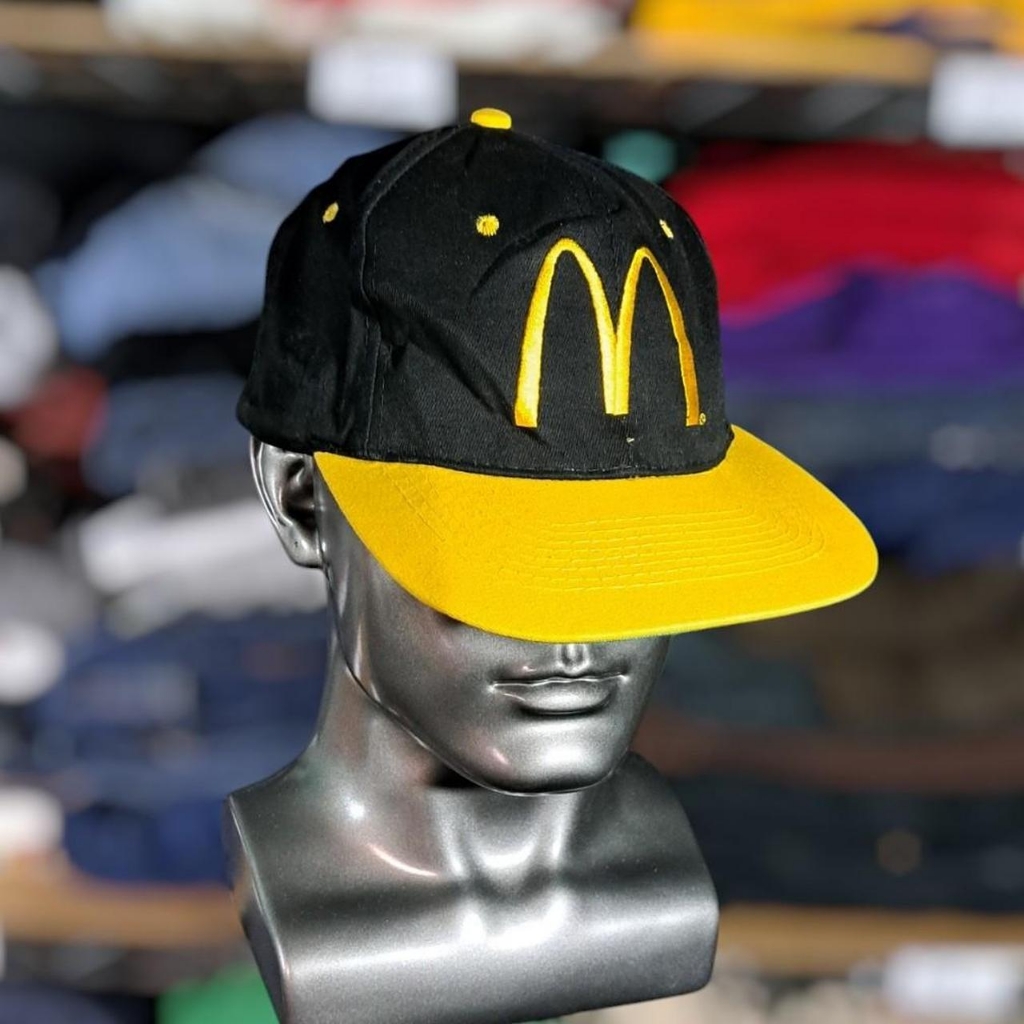 Vintage Mcdonalds Snapback Hat Cap